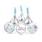 324ct Mermaid Kid's Birthday Stickers for Hershey's Kisses Under the Sea Party Supplies - DIY - By Just Candy